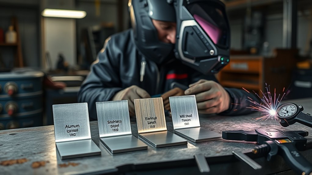 metal type impacts welding costs