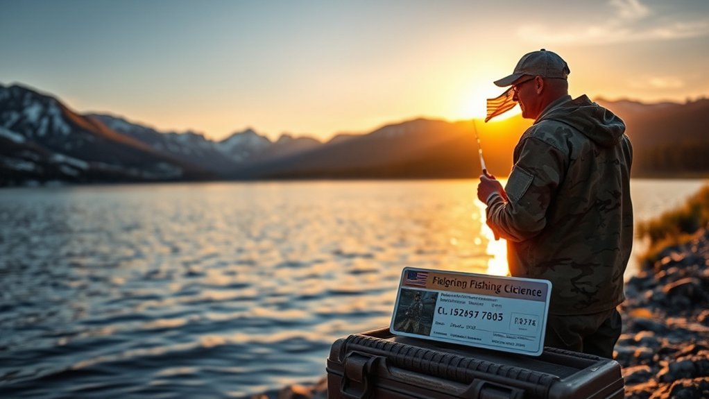 military fishing license benefits