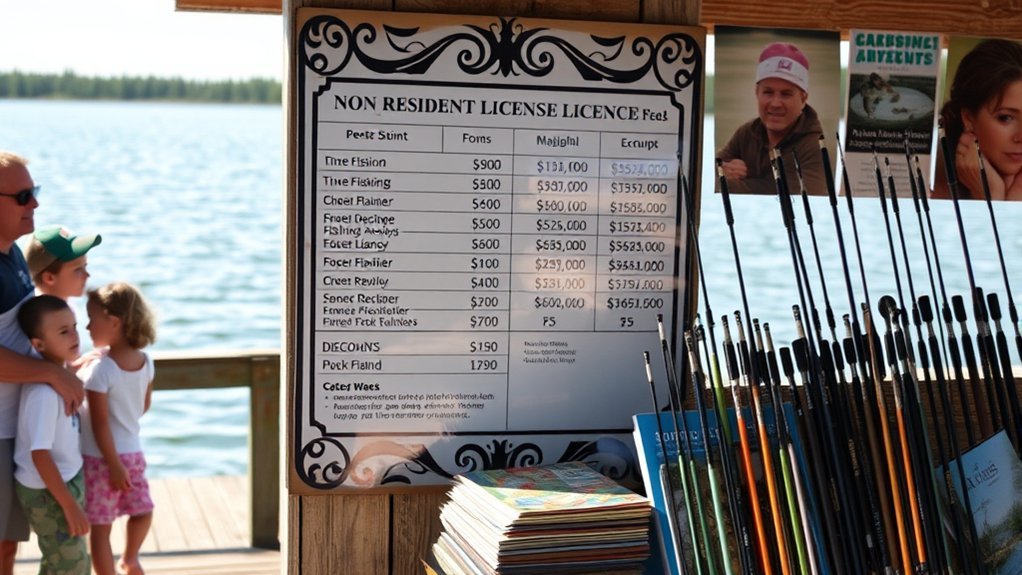 non resident fishing discounts available