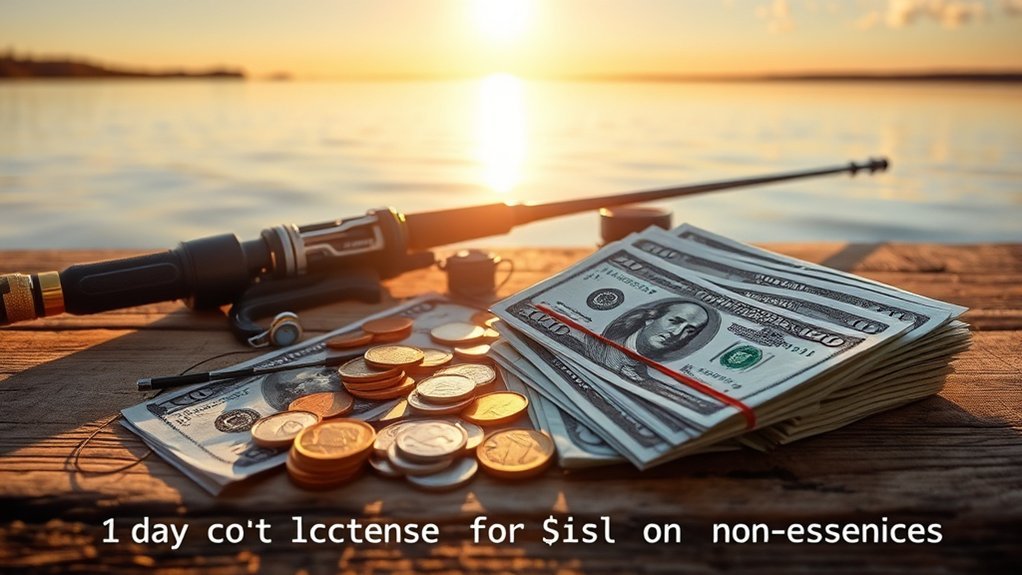 non resident fishing license costs