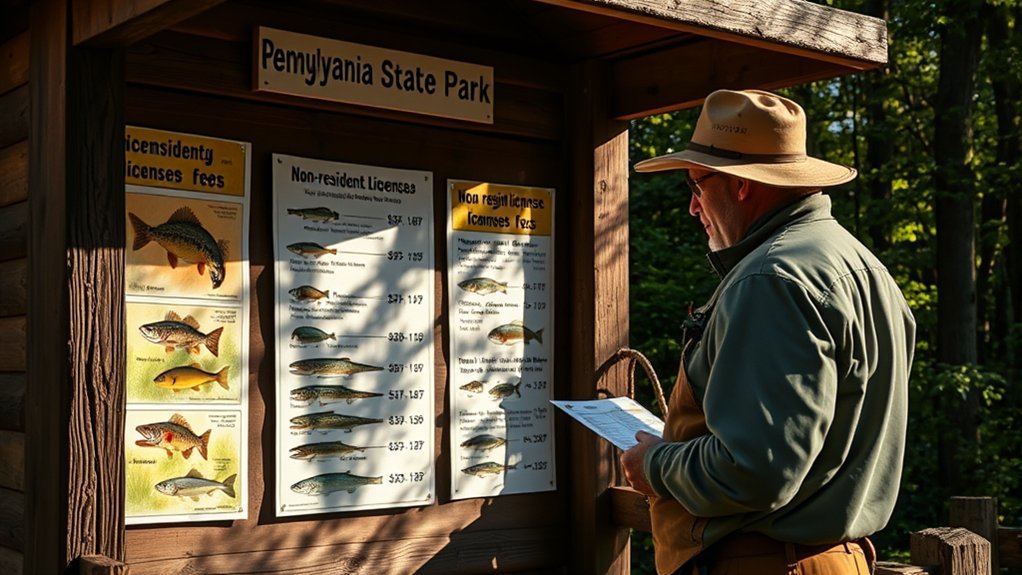 non resident fishing license costs