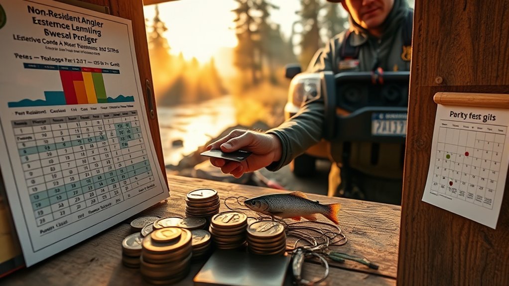 non resident fishing license fees