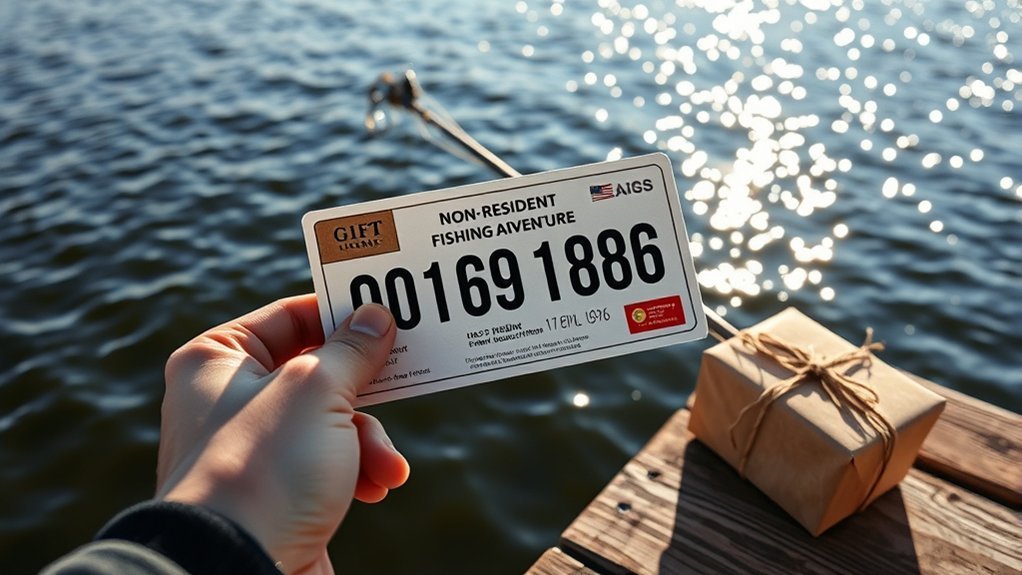 non resident fishing license gifts
