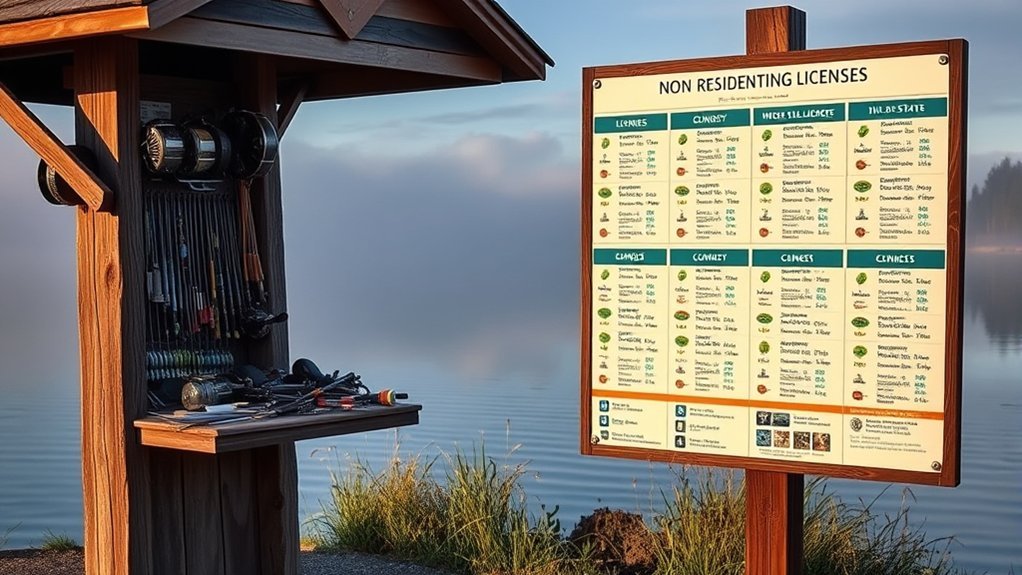 non resident fishing license options