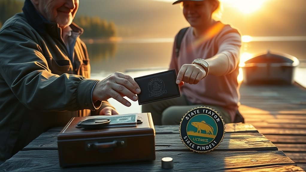 non transferable fishing license