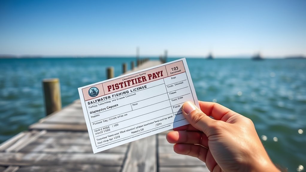 obtain saltwater fishing license