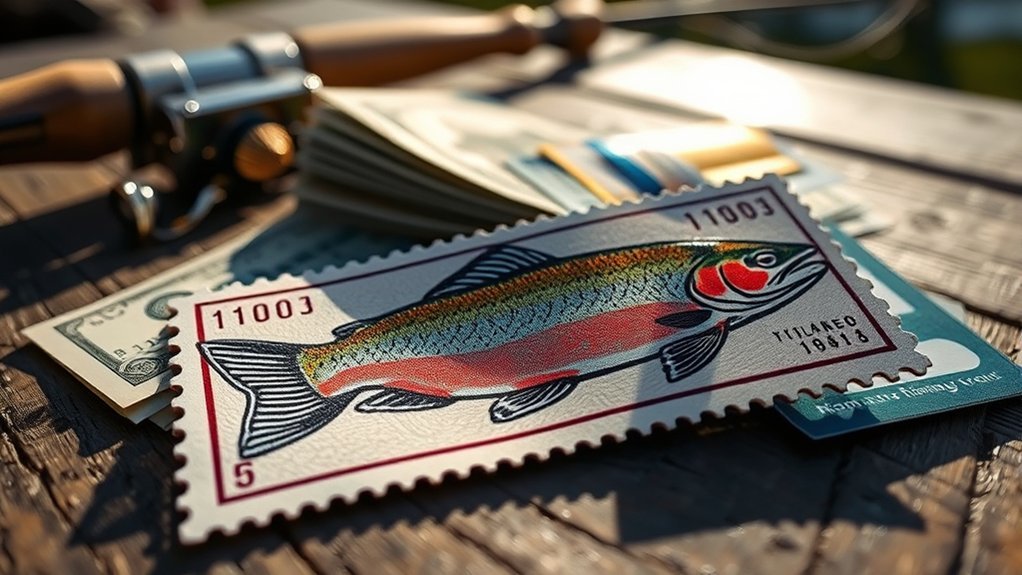 obtain trout stamp easily