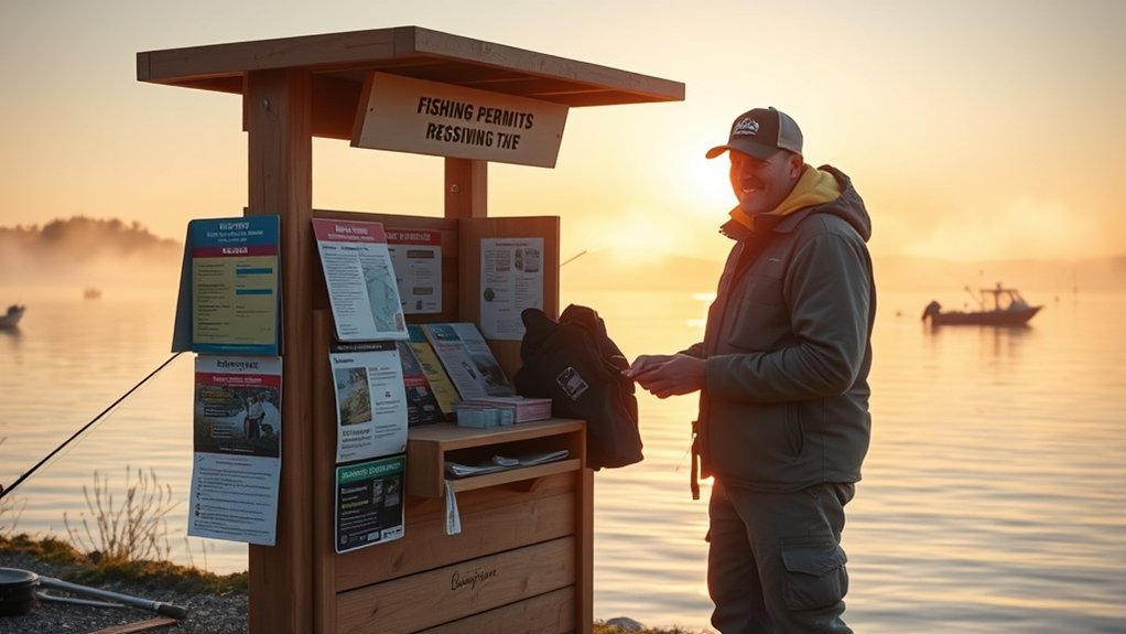 one day fishing license details