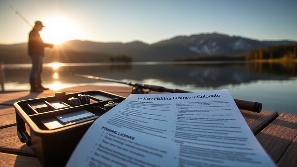 one day fishing license requirements