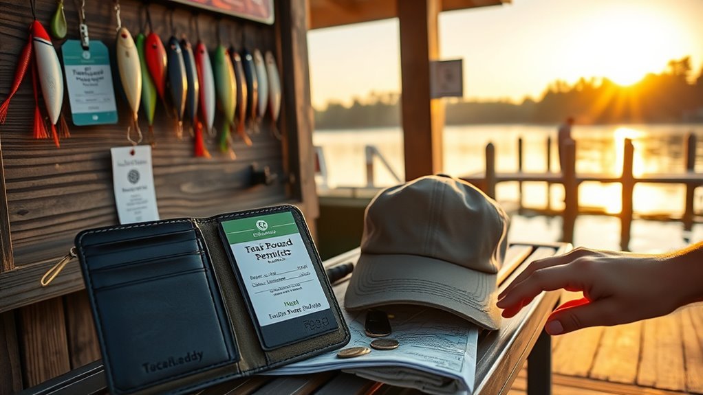 one day fishing permit options