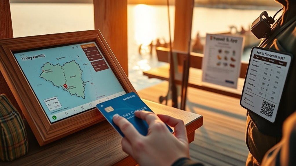 one day fishing permit purchase