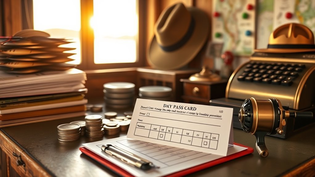 one day fishing permits available