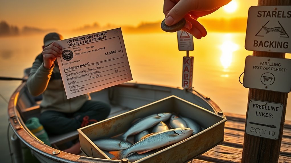 one day freshwater fishing license