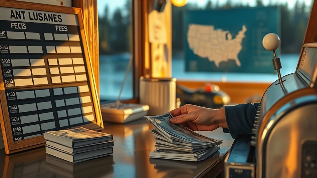 out of state fishing license fees