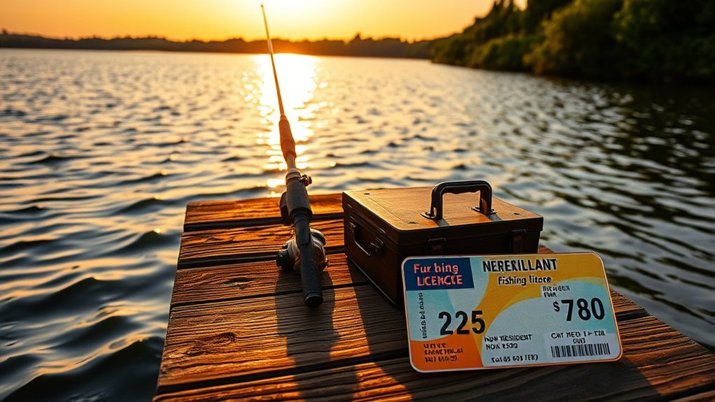 out of state fishing license fees