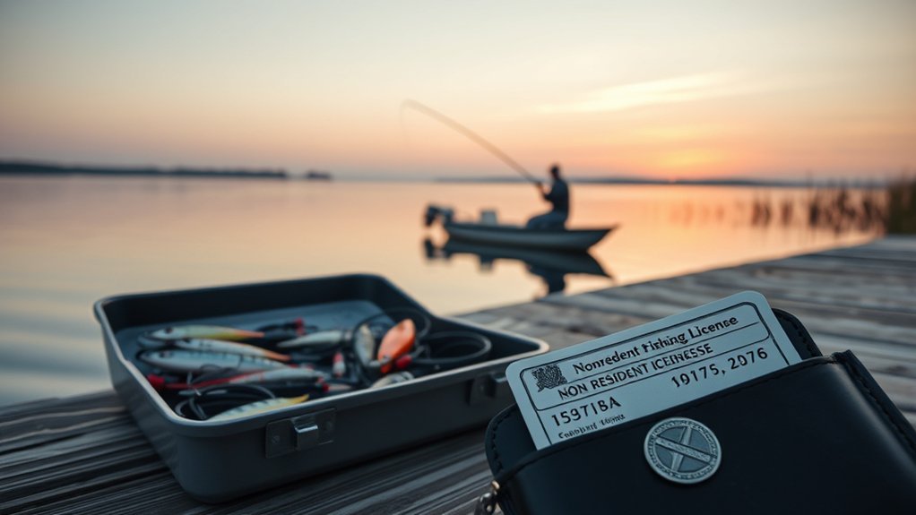 out of state fishing license fees