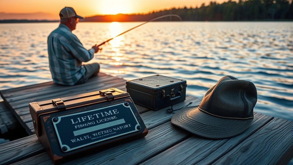 permanent fishing license cost