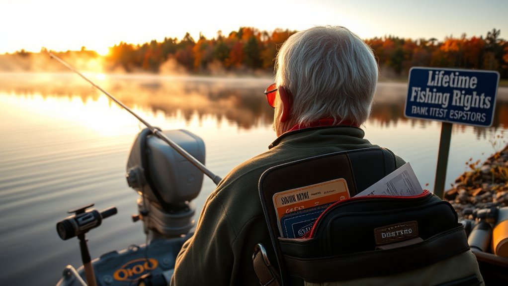 permanent fishing license fee