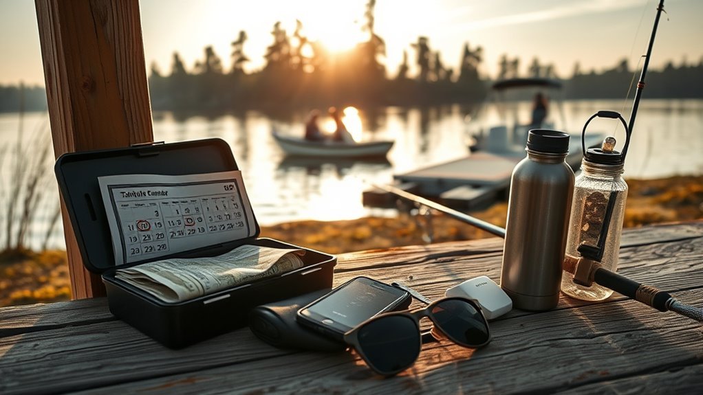 plan compliant fishing trip