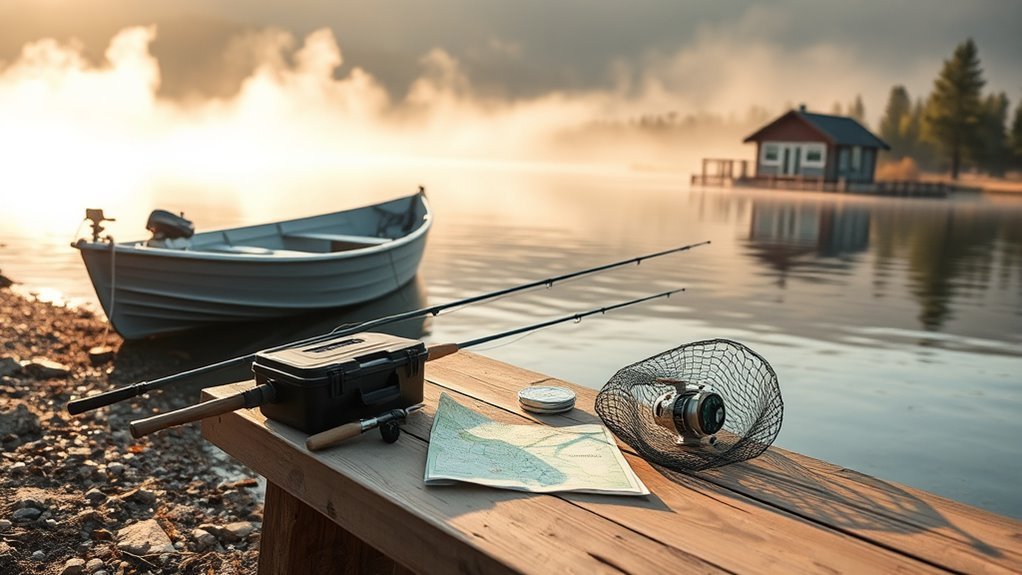 plan short fishing trip