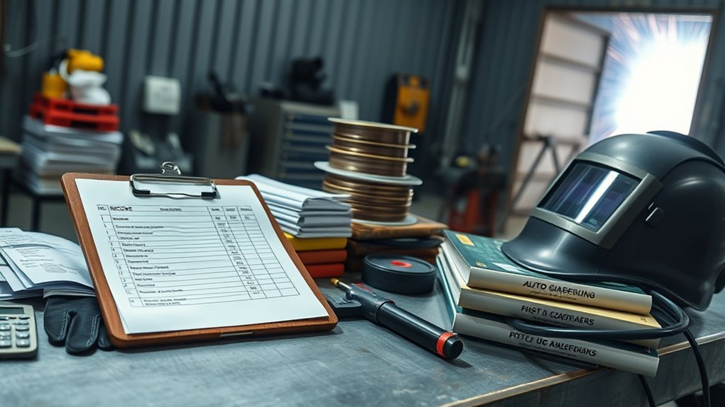 Typical breakdown of tuition, gear, and consumables in welding programs