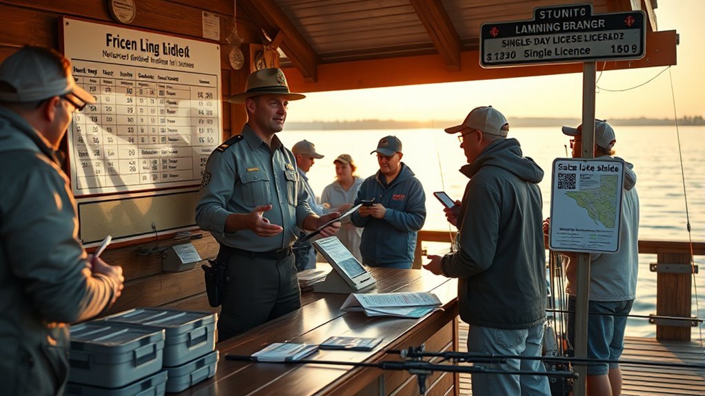 purchase 1 day fishing license