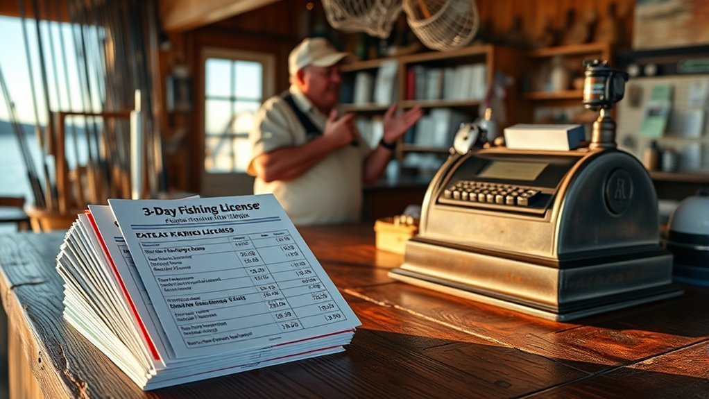 purchase 3 day fishing license