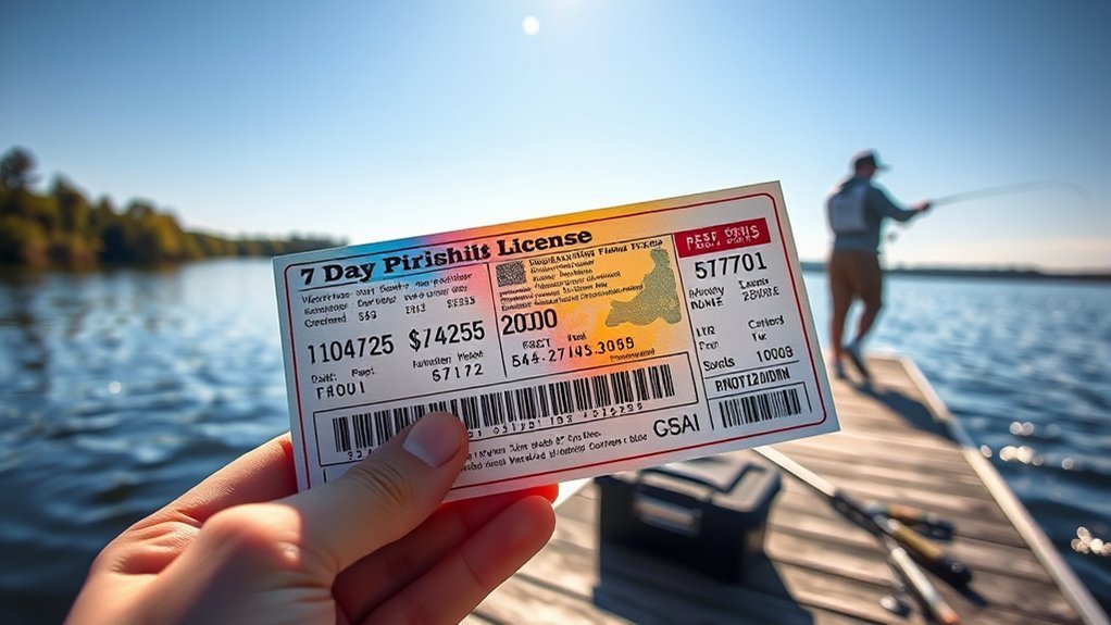 purchase 7 day fishing license