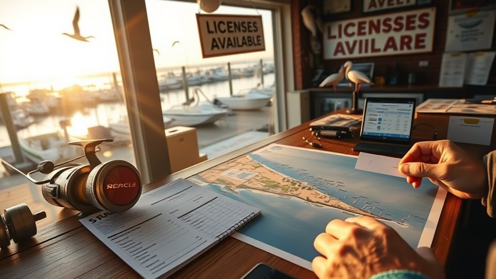 purchase coastal fishing license