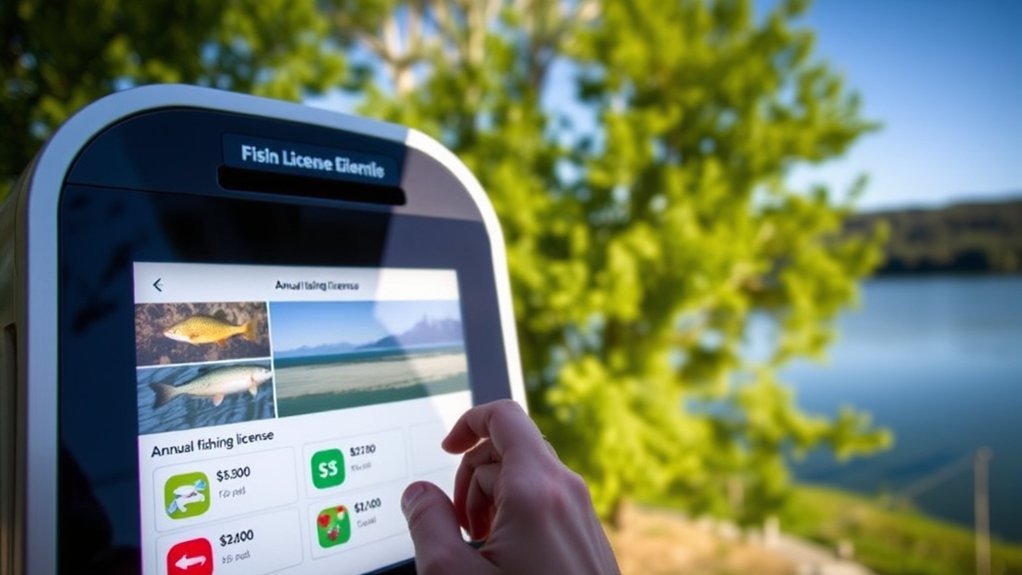 purchase fishing license options