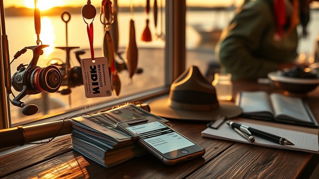 purchase one day fishing license