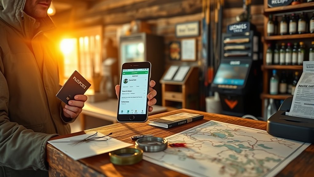 purchase or replace fishing license