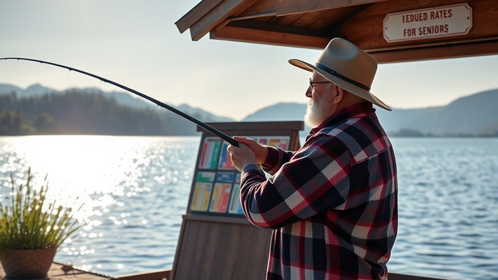 purchase senior fishing licenses