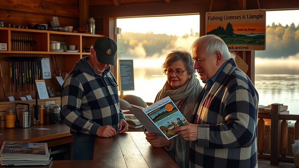 purchase senior fishing licenses