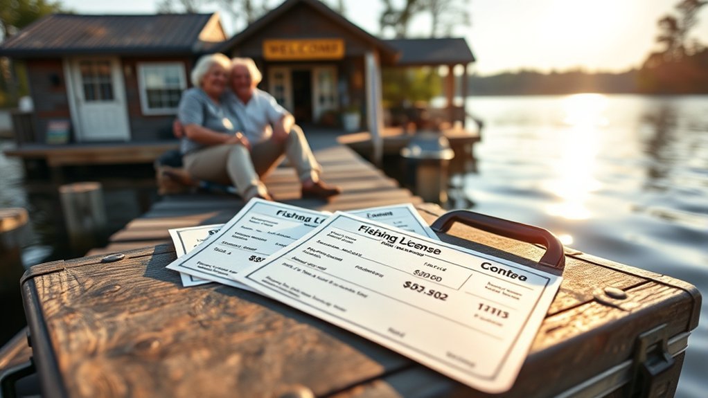 purchase senior fishing licenses