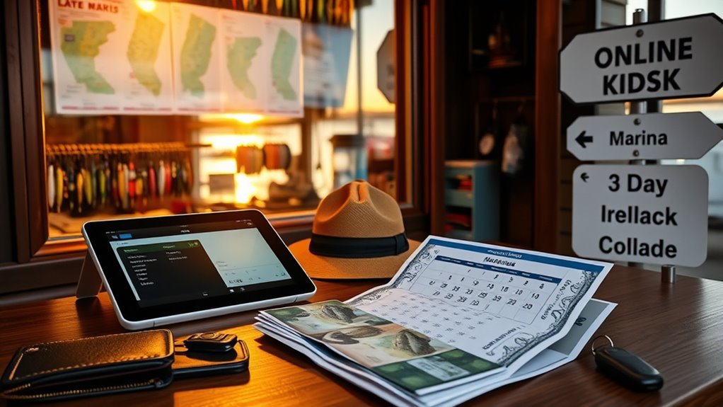 purchase short term fishing license