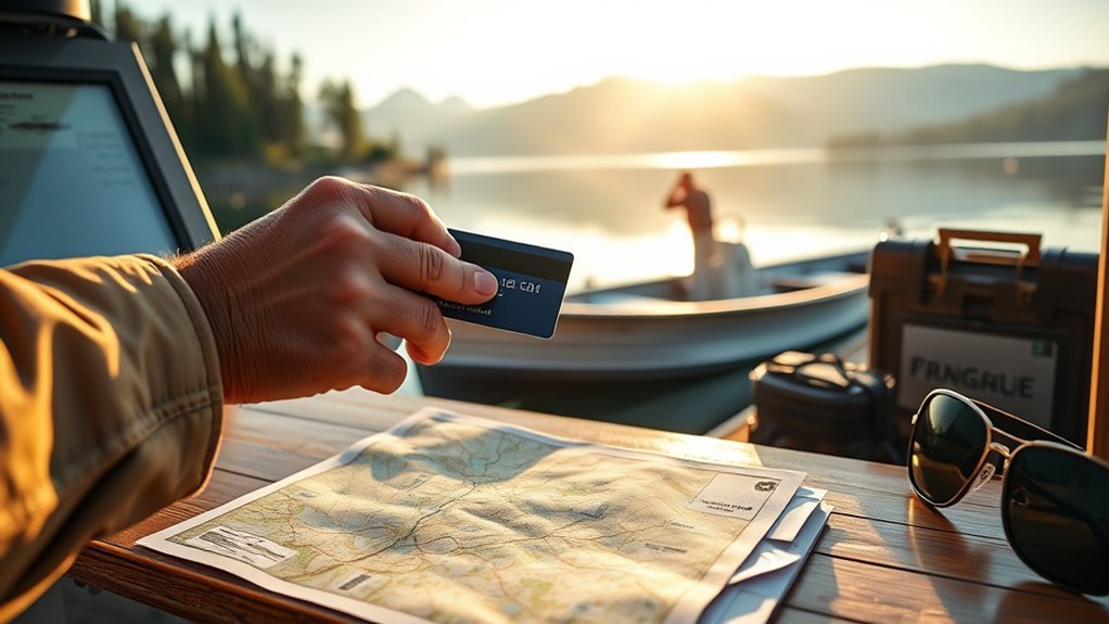 purchase short term fishing pass