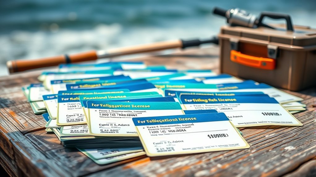 recreational licenses and exemptions