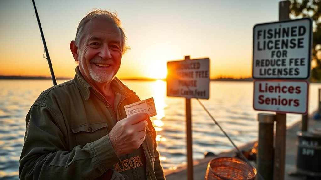 reduced fishing license eligibility