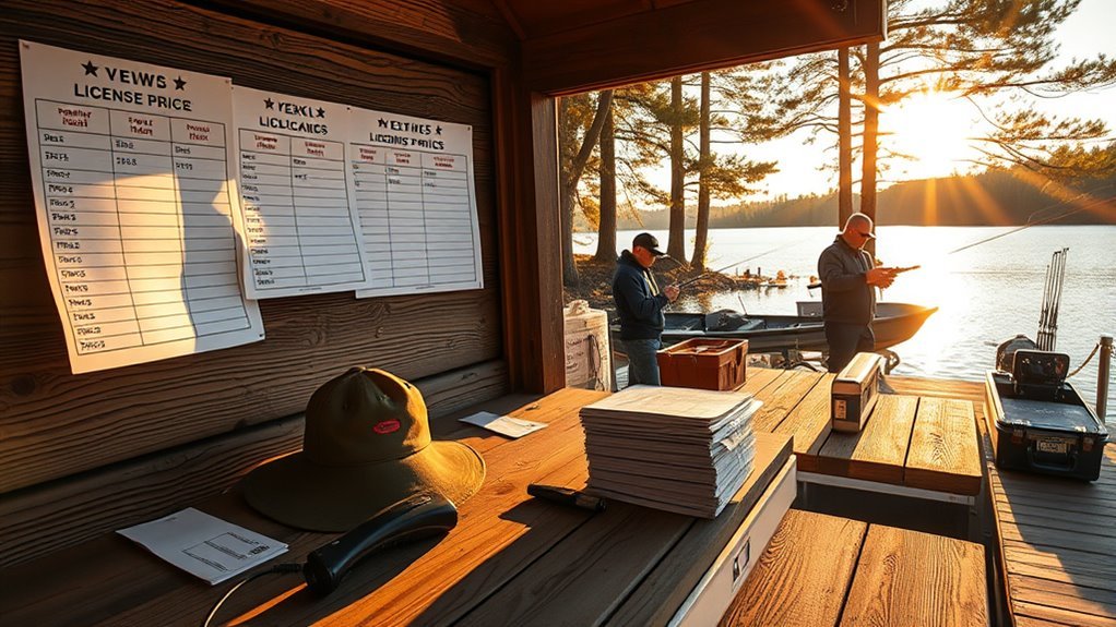 reduced fishing license options