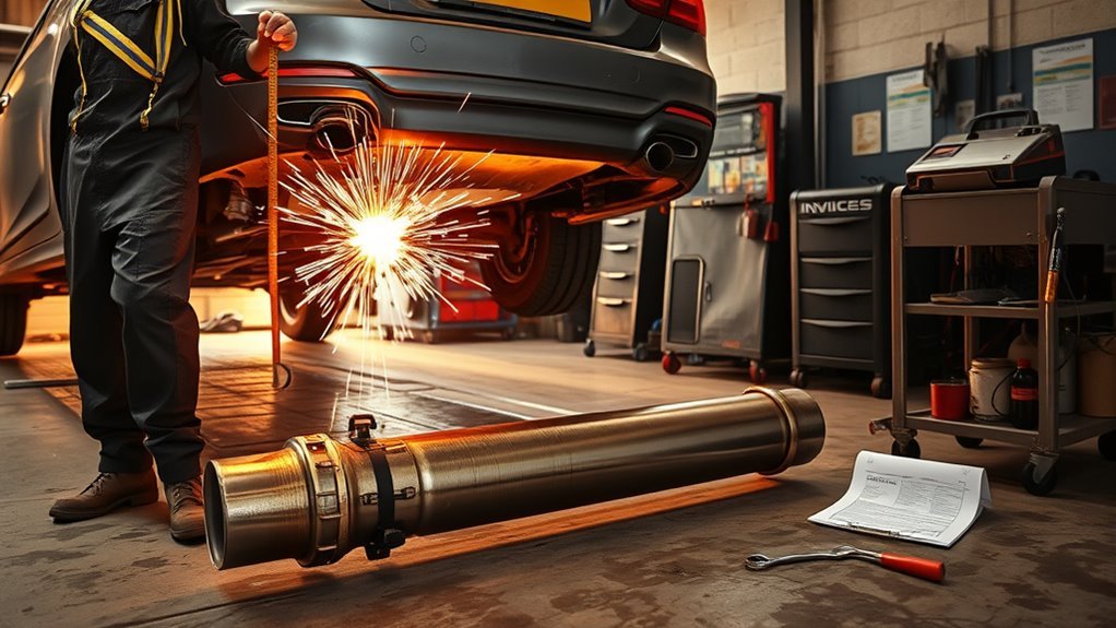 repair or replace exhaust