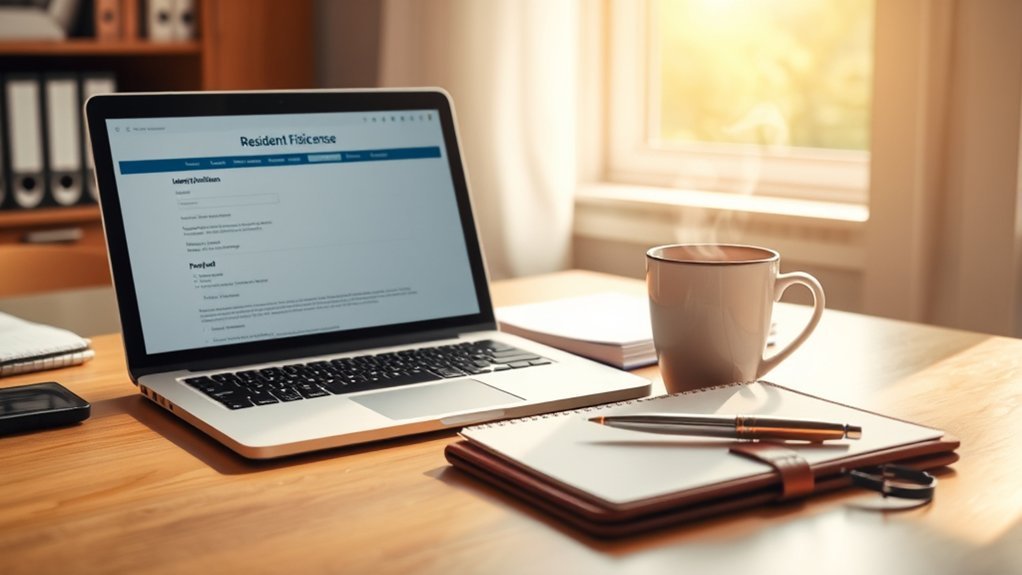 resident fishing license process