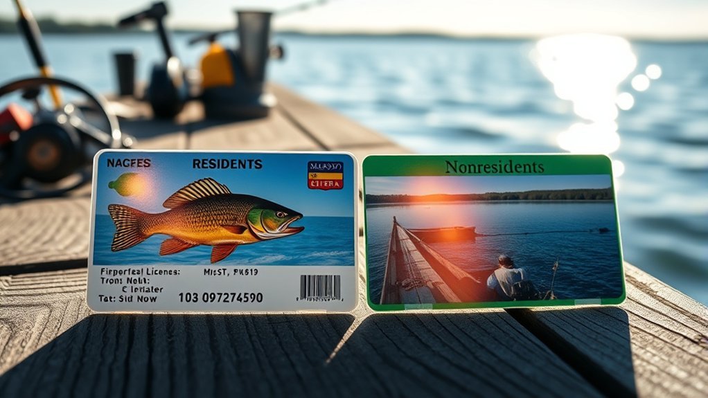 resident versus nonresident licenses