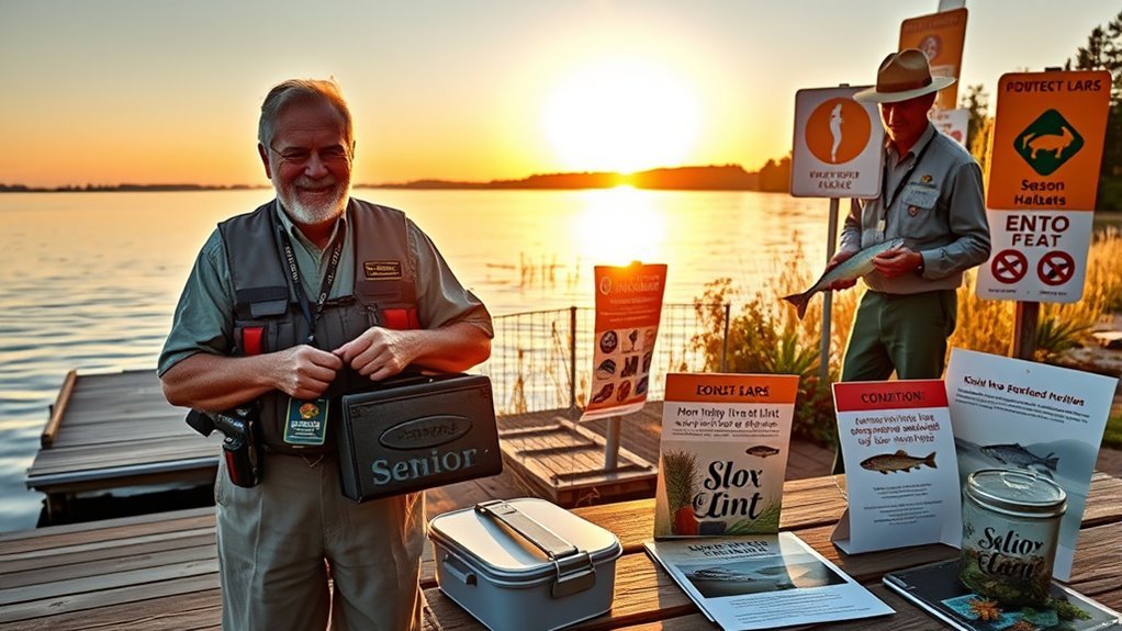 senior anglers conservation benefits