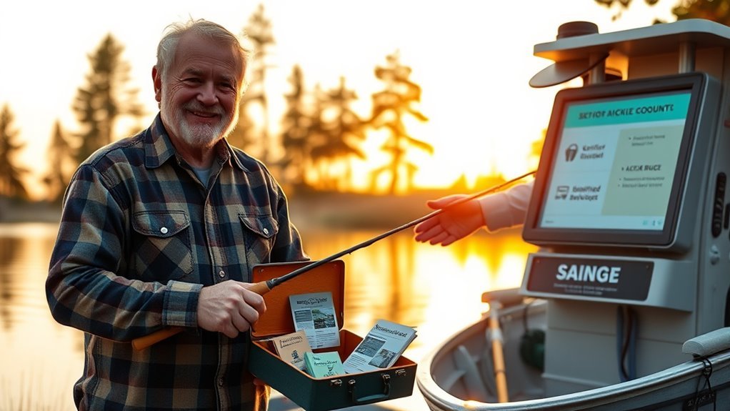 senior fishing discounts available