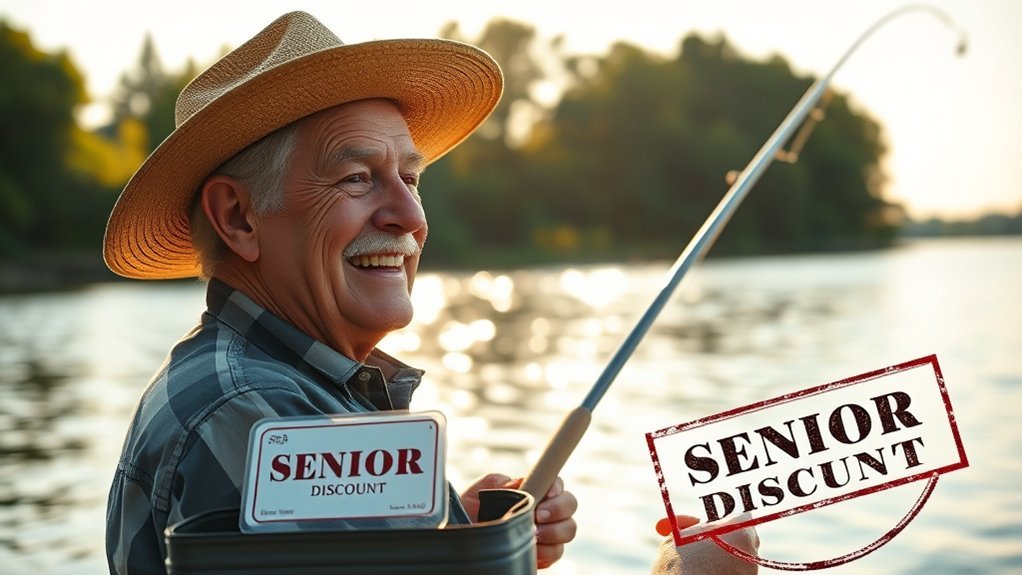 senior fishing license discounts