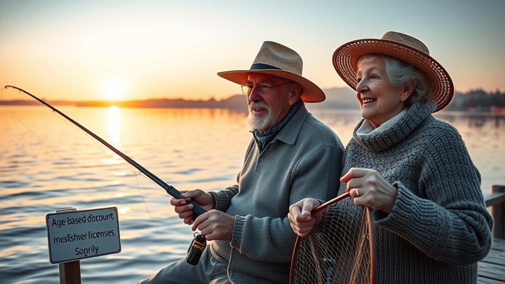 senior fishing license discounts