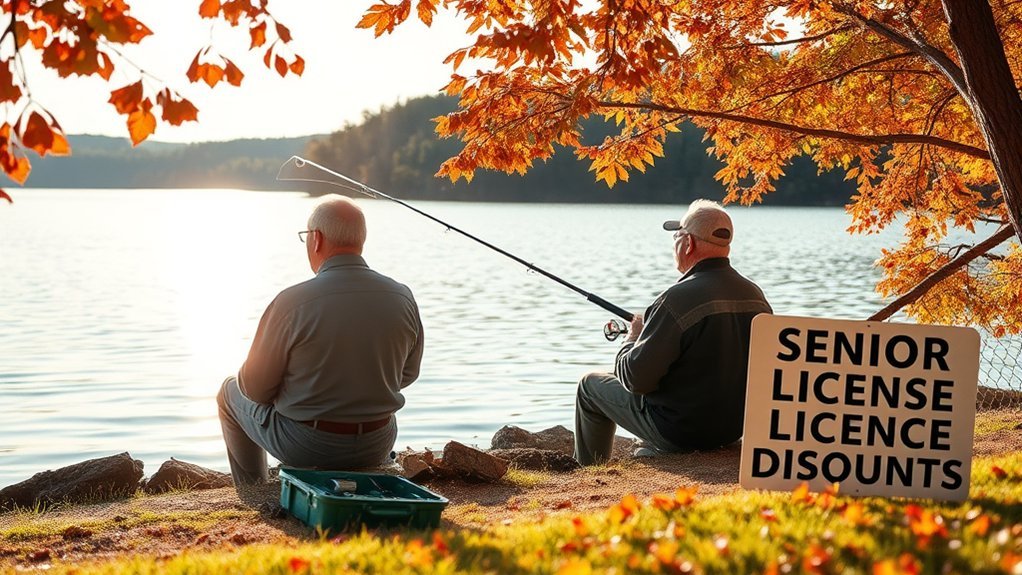 senior fishing license discounts