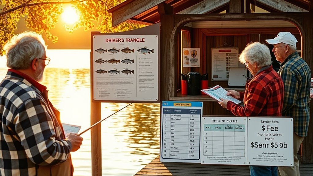 senior fishing license discounts
