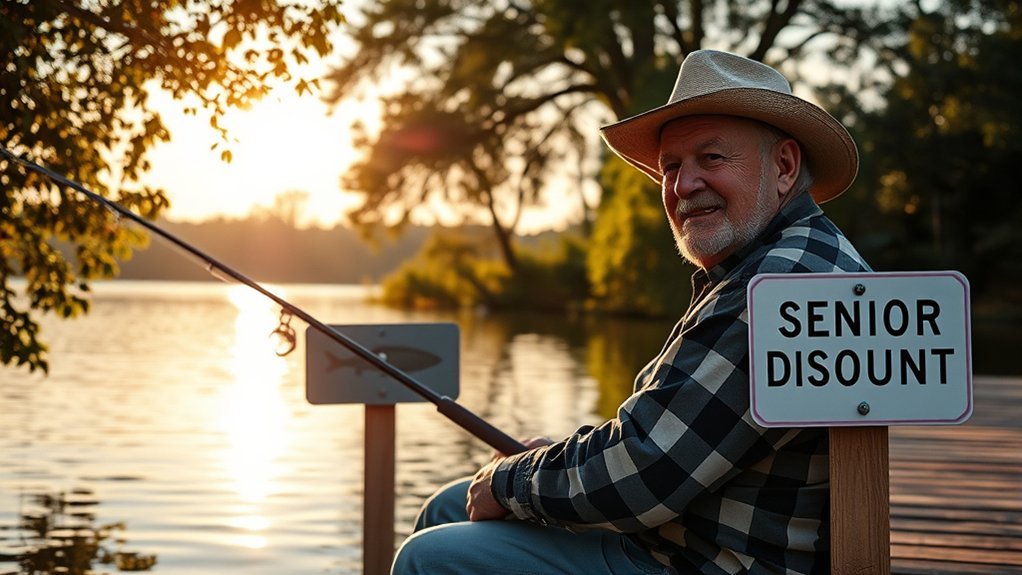 senior fishing license discounts